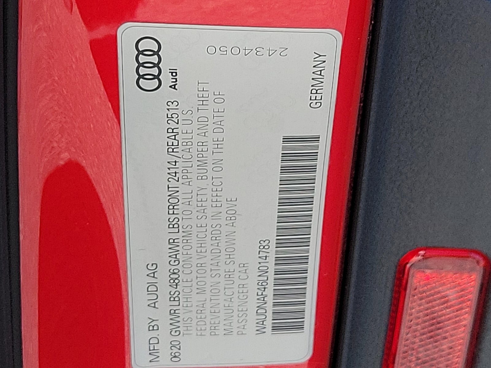 2020 Audi A4 45 Premium quattro